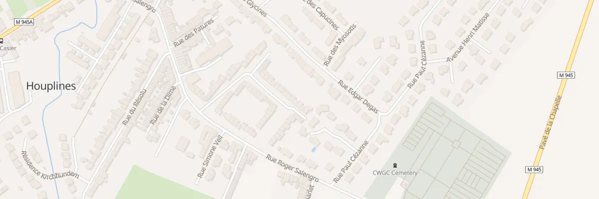 Plan du 47 Rue Denis Cordonnier à Houplines