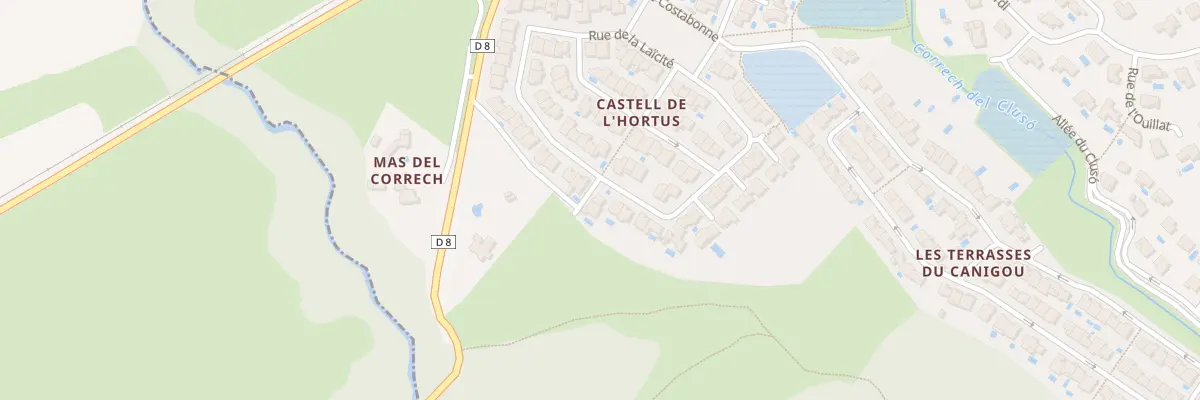 Plan du 52 Rue de la Laïcité à Ortaffa
