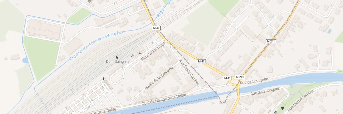 Plan du 3 Rue Émile Combes à Sainghin-en-Weppes