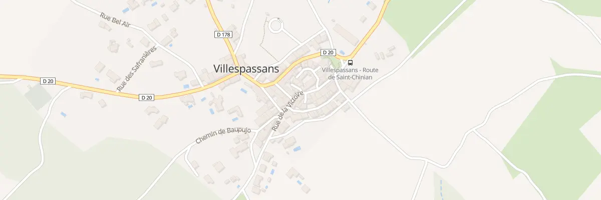 Plan du 5005 Imp du Four à Villespassans