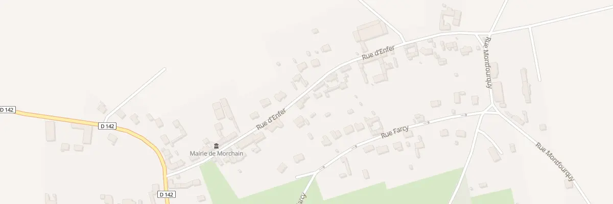 Plan du 12 Rue d’Enfer à Morchain