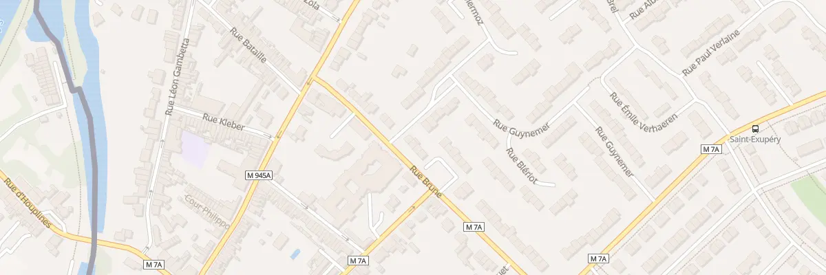 Plan du 17 Rue Brune à Houplines