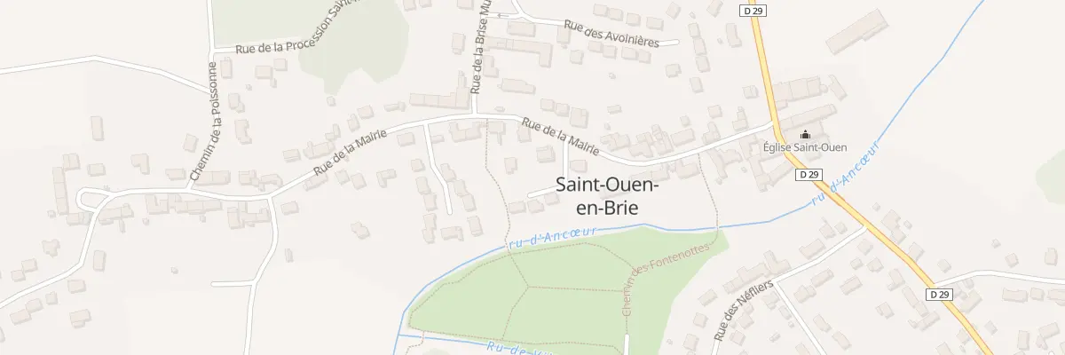 Plan du 3 Res le Village à Saint-Ouen-en-Brie