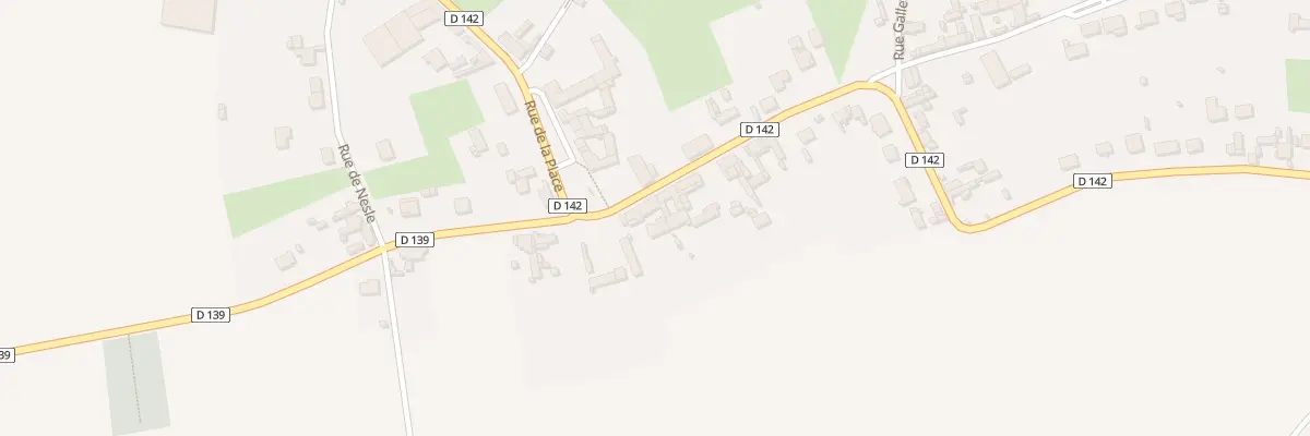 Plan du 6 Rue de Goussancourt à Morchain