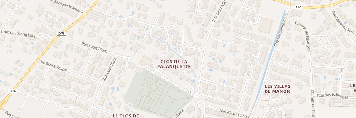 Plan du 9001 Rte de Rivesaltes à Pia