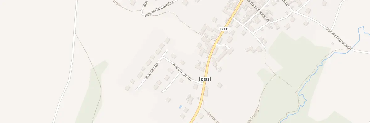 Plan du 4 Rue du Cloroy à Morienval