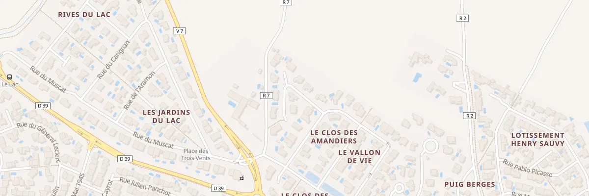 Plan du 1 Rue Joan Amade à Villeneuve-de-la-Raho