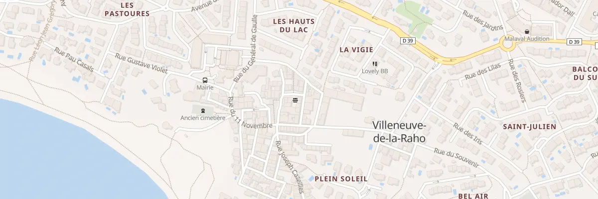 Plan du 12 Pl de la République à Villeneuve-de-la-Raho
