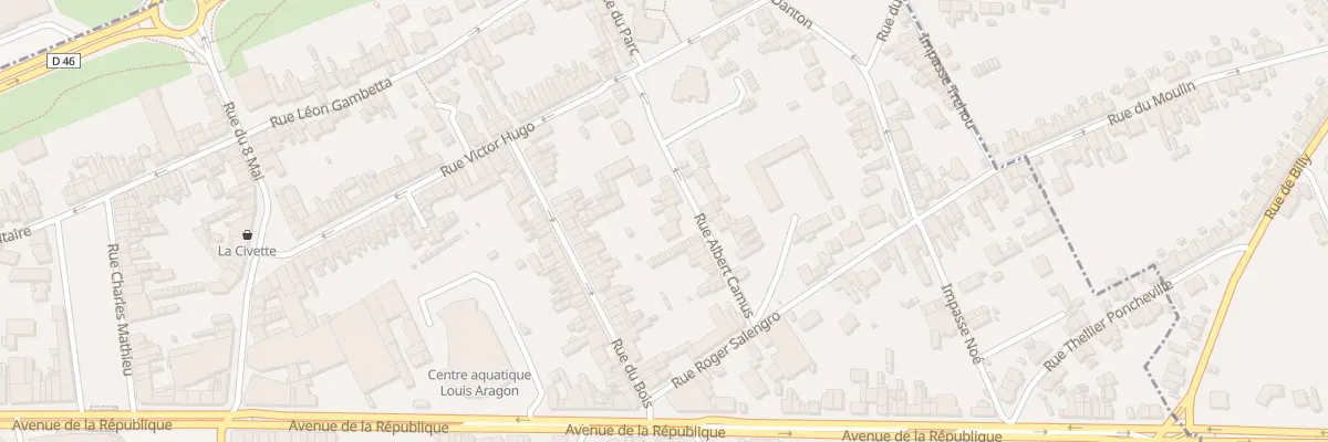 Plan du 11 Rue Albert Camus à Billy-Montigny