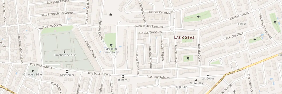 Plan du 14 Rue des Embruns à Perpignan