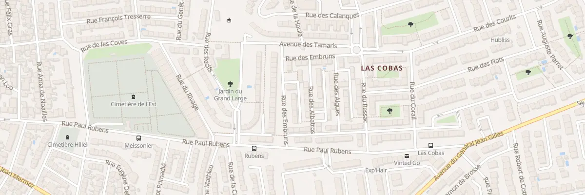 Plan du 12 Rue des Embruns à Perpignan
