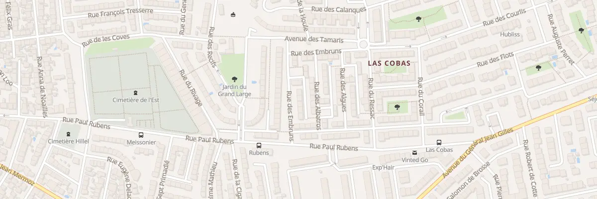 Plan du 10 Rue des Embruns à Perpignan