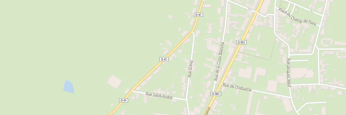 Plan du 7 Rue Denfert Rochereau à Sancoins