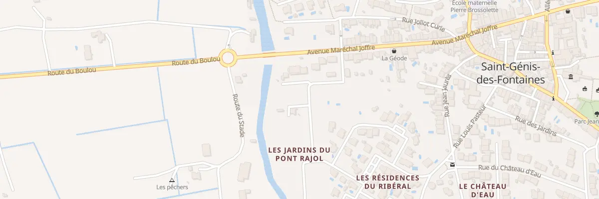 Plan du 10T Rue Bel Air à Saint-Génis-des-Fontaines