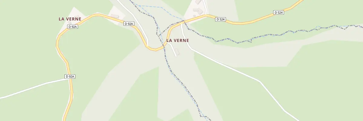 Plan du 2 La Verne à Moureuille
