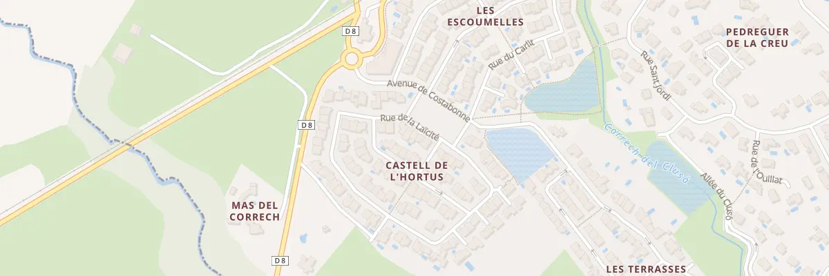 Plan du 5 Rue de la Laïcité à Ortaffa