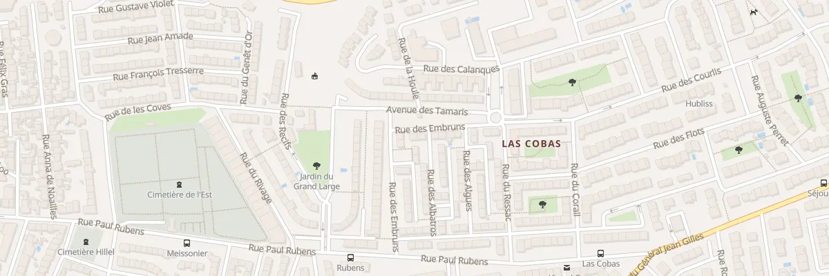 Plan du 28 Rue des Embruns à Perpignan