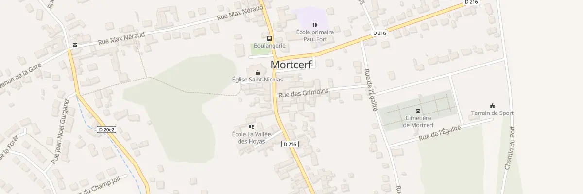 Plan du 2B Rue des Grimoins à Mortcerf