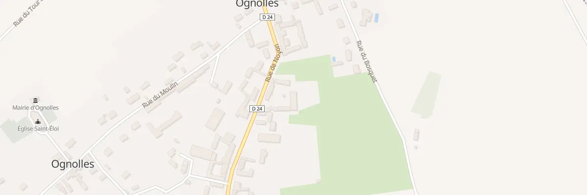Plan du 50 Rue de Noyon à Ognolles