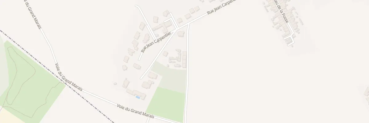 Plan du 995 Rue Jean Carpentier à Annœullin