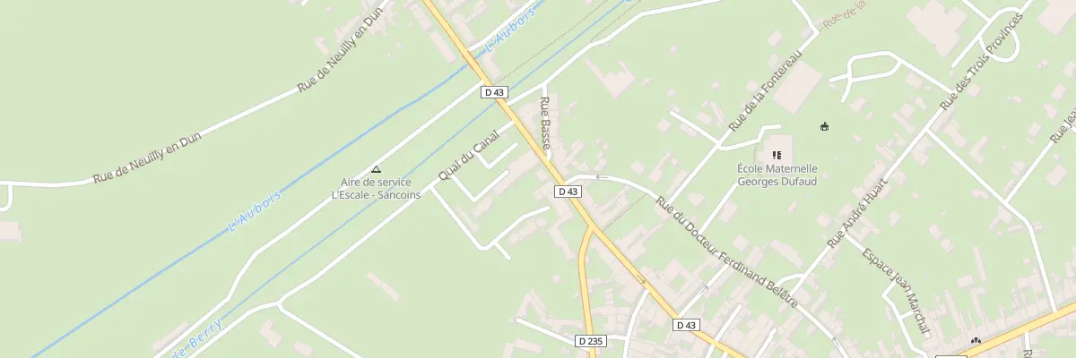 Plan du 71 Rue Fernand Duruisseau à Sancoins