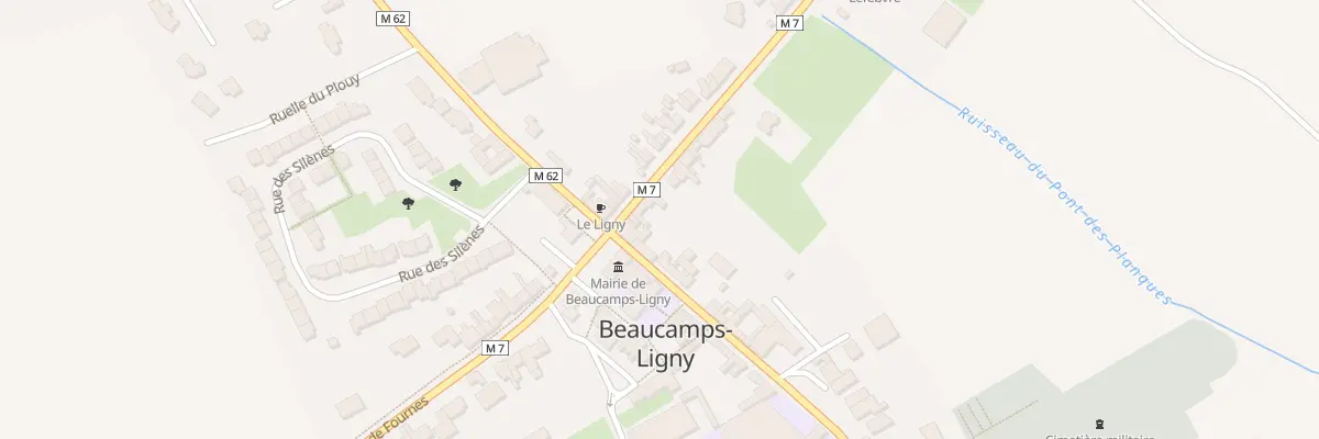 Plan du 5 Rue de la Gare à Beaucamps-Ligny