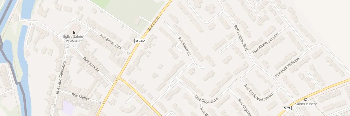 Plan du 29 Rue Mermoz à Houplines