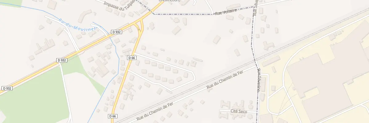 Plan du 113 Rue de l’Ecureuil à Cambronne-lès-Ribécourt
