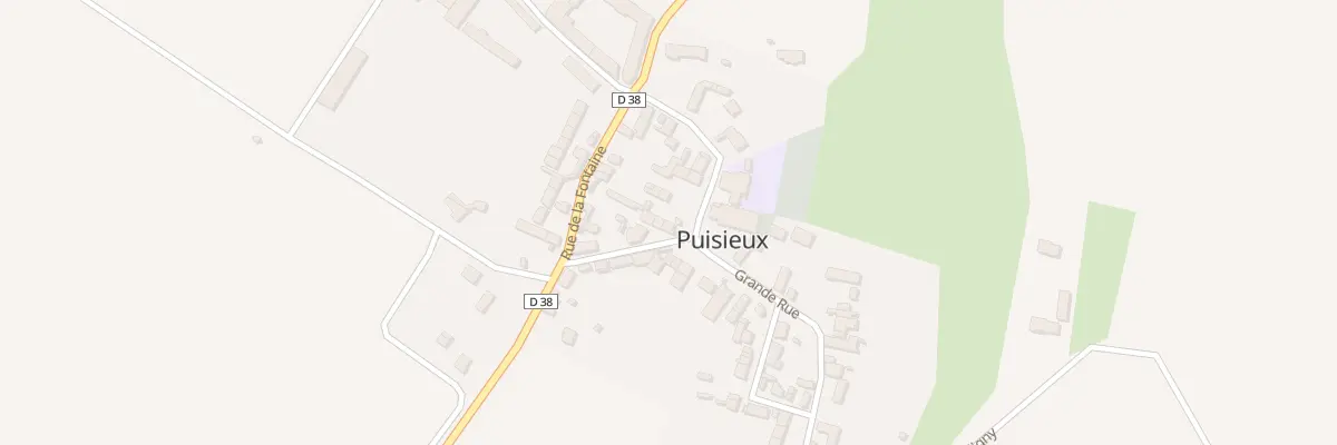 Plan du 2 Rue de l’Eglise à Puisieux