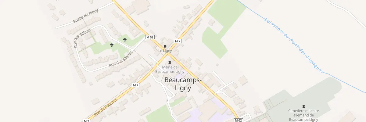 Plan du 4 Rue de l’Église à Beaucamps-Ligny