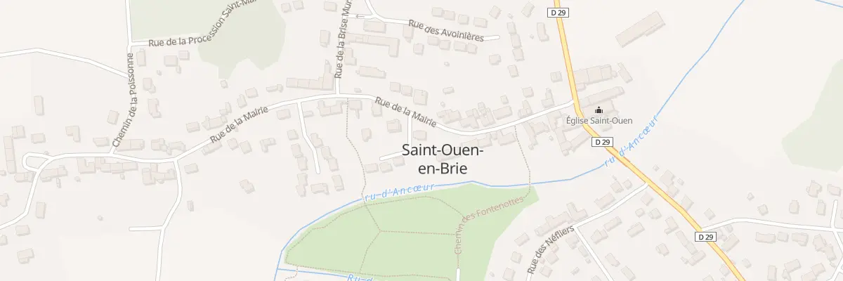 Plan du 161 Rue de la Mairie à Saint-Ouen-en-Brie