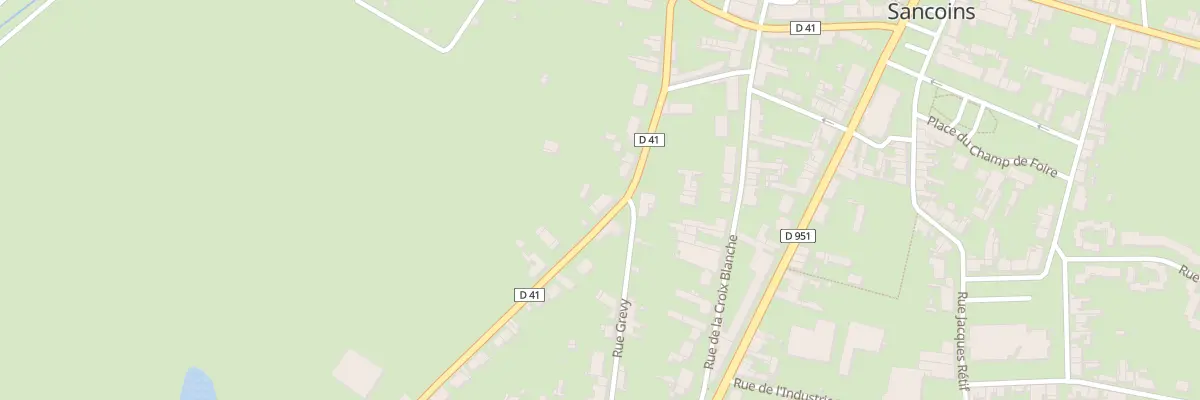 Plan du 16 Rue Denfert Rochereau à Sancoins