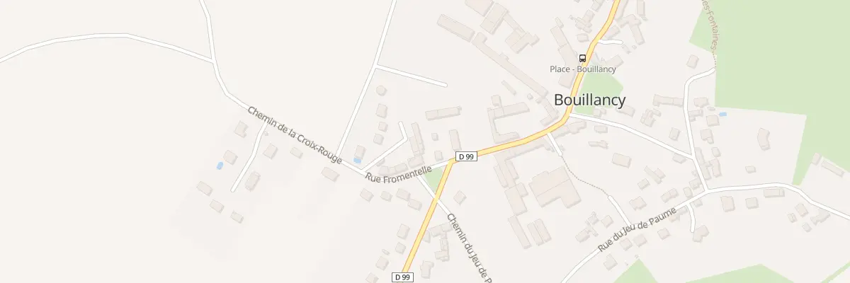 Plan du 60 Rue Fromentelle à Bouillancy