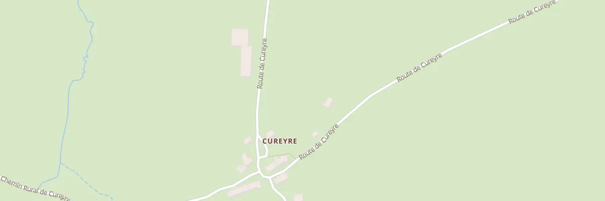 Plan du 5239 Cureyre à Compains