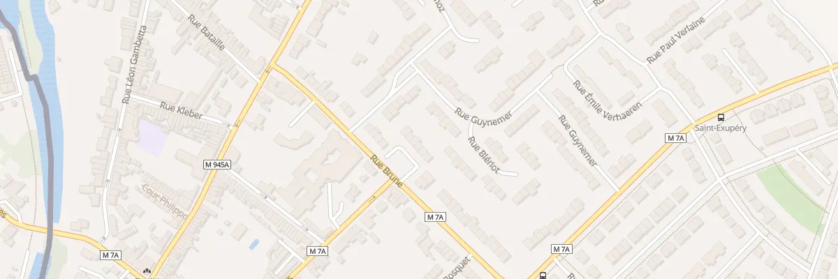 Plan du 29 Rue Brune à Houplines