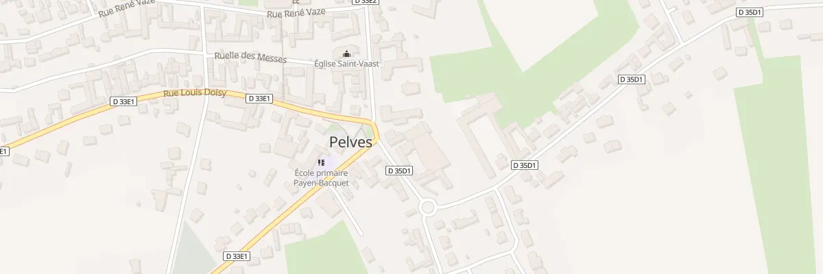 Plan du 3 Rue François Mercier à Pelves