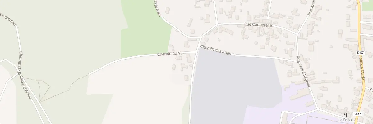 Plan du 40 Rue de la Cavée Picard à Ribécourt-Dreslincourt