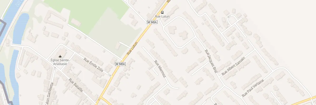 Plan du 60 Rue Mermoz à Houplines