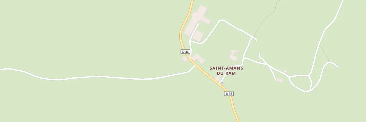 Plan du 5224 Saint Amans du Ram à Vézins-de-Lévézou