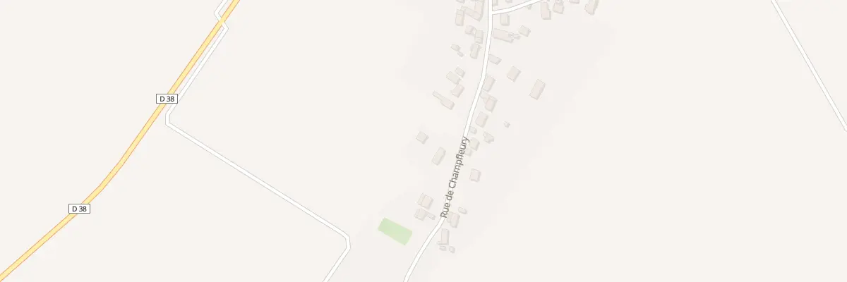 Plan du 12 Rue du Champfleury à Puisieux