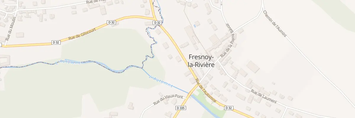 Plan du 25 Rue de l’Automne à Fresnoy-la-Rivière