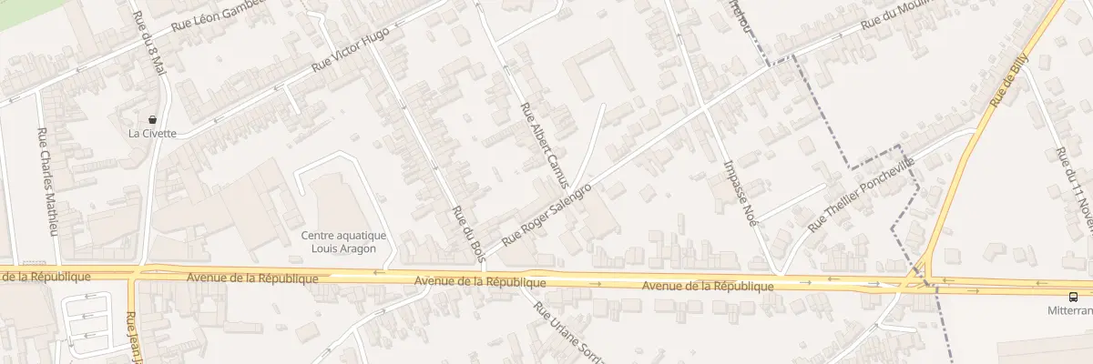 Plan du 19 Rue Roger Salengro à Billy-Montigny