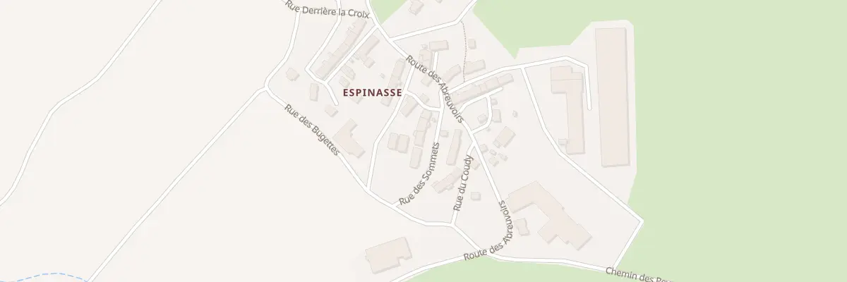 Plan du 5051 Espinasse à Saulzet-le-Froid