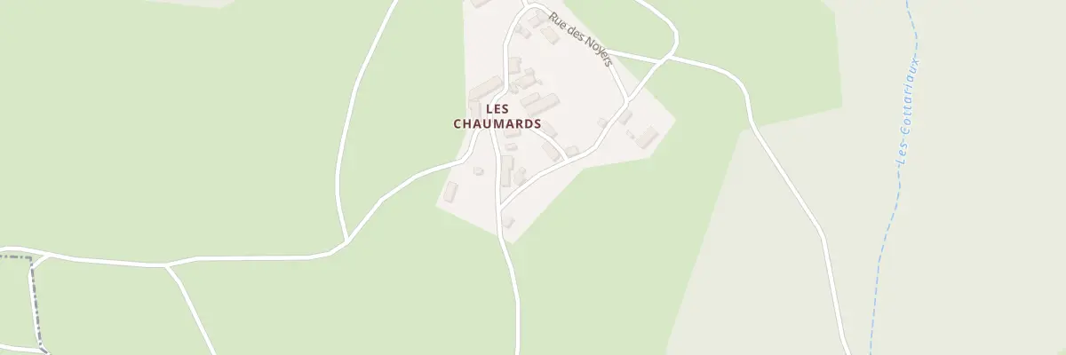 Plan du 14 Rue des Noyers - les Chaumards à Saint-Angel