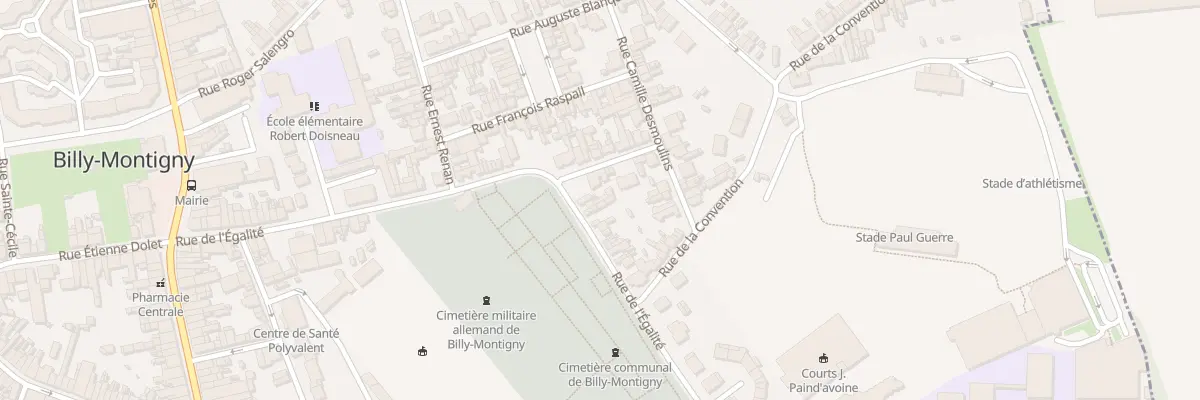 Plan du 53 Rue Egalite à Billy-Montigny