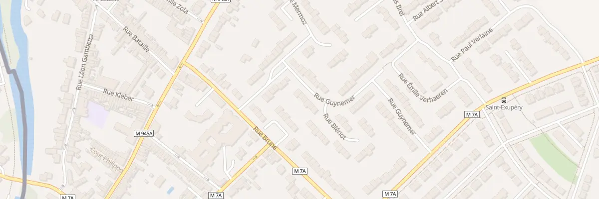 Plan du 4 Rue Guynemer à Houplines
