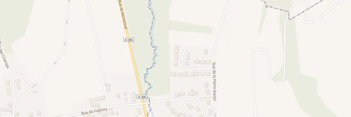 Plan du 19 Rue des Ecanges à Fresnoy-la-Rivière