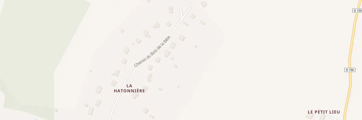 Plan du 24 Che du Bois de la Bête à Aillant-sur-Milleron