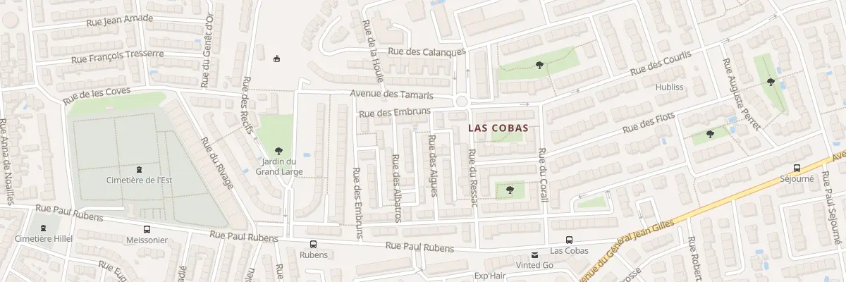 Plan du 17 Rue des Algues à Perpignan
