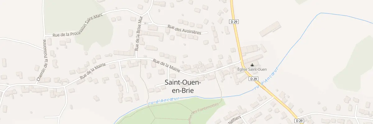 Plan du 130 Rue de la Mairie à Saint-Ouen-en-Brie